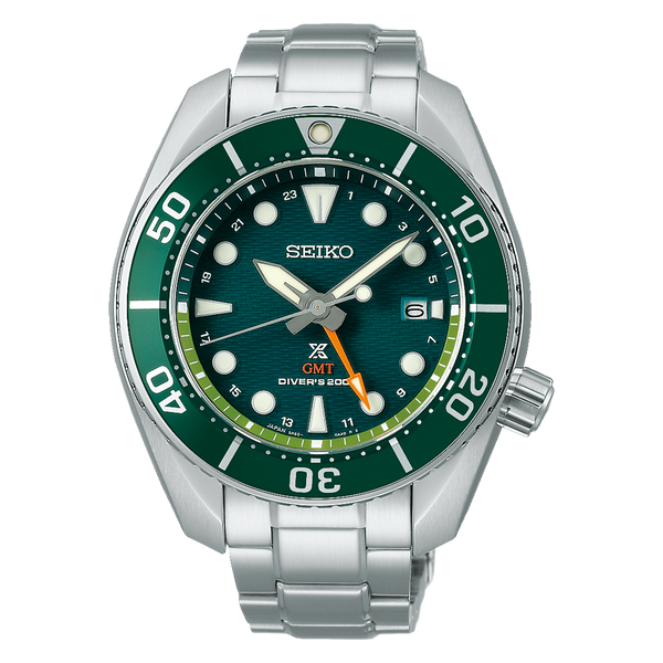 Seiko Prospex SFK003 Sea Sumo Solar GMT Green – Arizona Fine Time