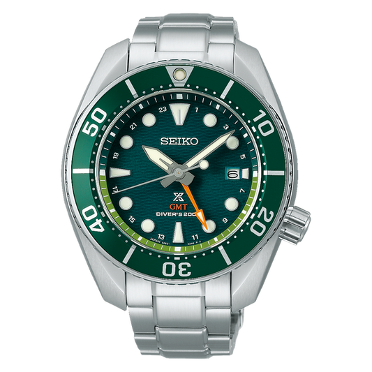 Seiko Prospex SFK003 Sea Sumo Solar GMT Green