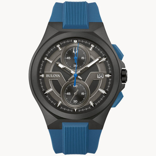 Bulova 98B380 Maquina Sport Blue Chronograph
