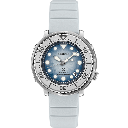 Seiko Prospex SRPG59 Limited Edition Save the Ocean Frost Dial Tuna