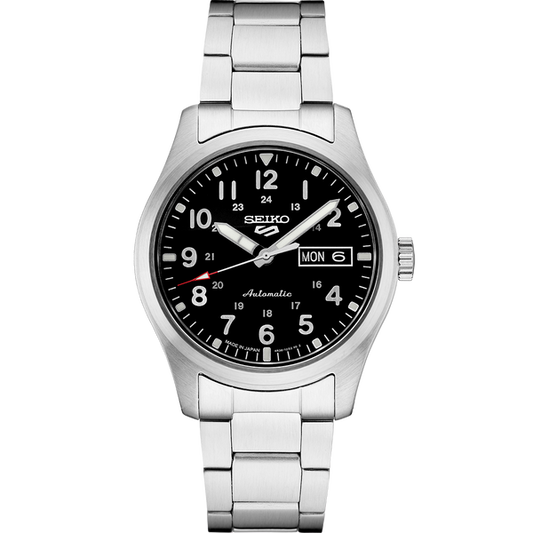 Seiko 5 Sports SRPG27 Automatic Watch Black Dial