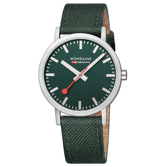 Mondaine A660.30360.60SBF Classic 40mm Forest Green Quartz
