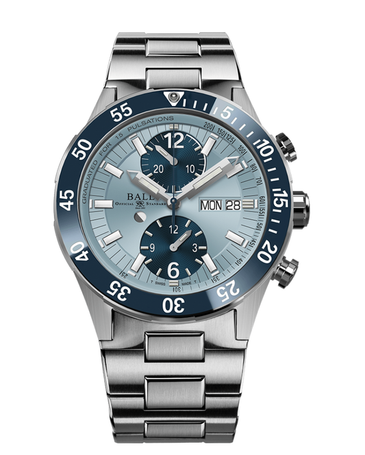 Ball DC3030C-S3-IBEBE Roadmaster Rescue Chronograph 42mm Ice Blue