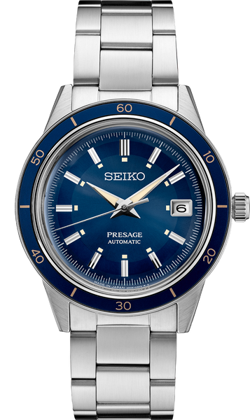 Seiko Presage SRPG05 60's Collection Blue Dial