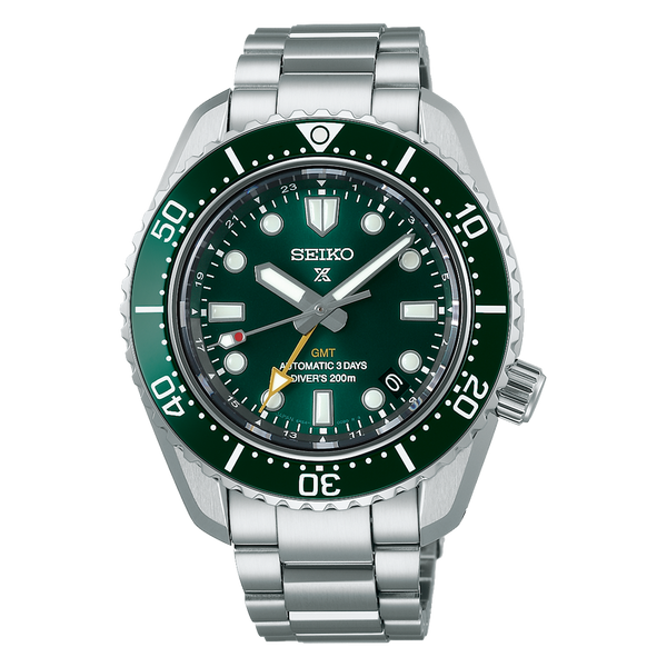 Seiko Prospex SPB381 Sea MM200 Automatic GMT Green – Arizona Fine Time