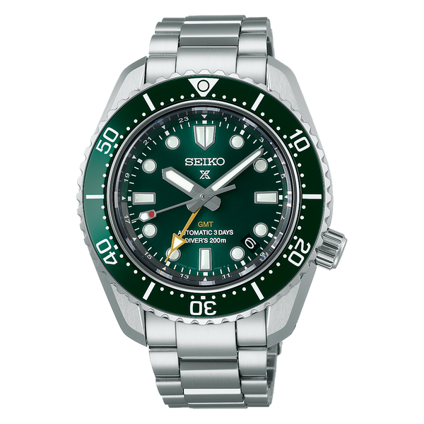 Seiko Prospex SPB381 Sea MM200 Automatic GMT Green