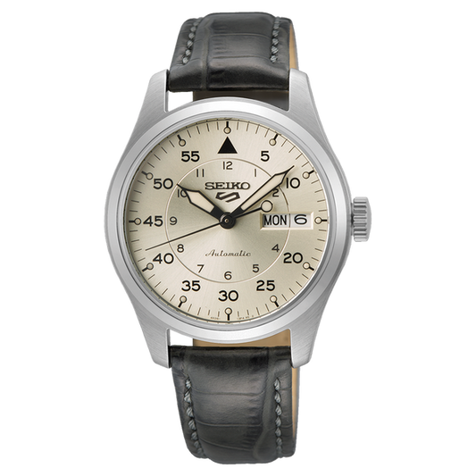 Seiko 5 Sports SRPJ87 Field Suits Style Automatic Silver Dial 36mm
