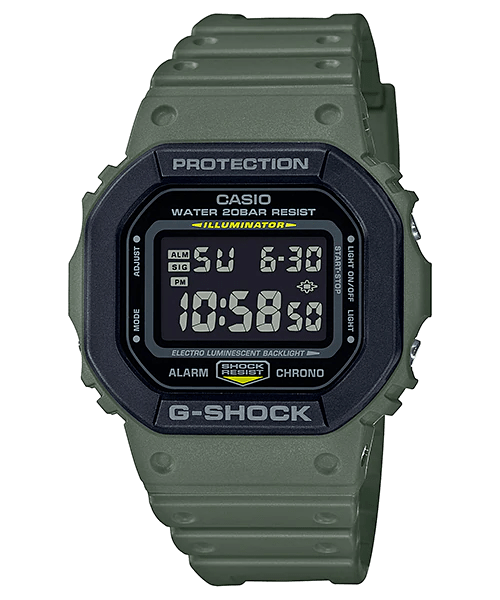 G-Shock DW5610SU-3 Square Army Green