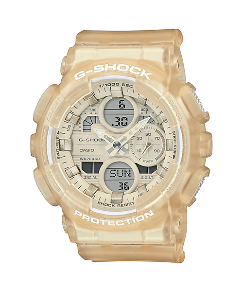 G-Shock GMAS140NC-7A Frosted Translucent Cream