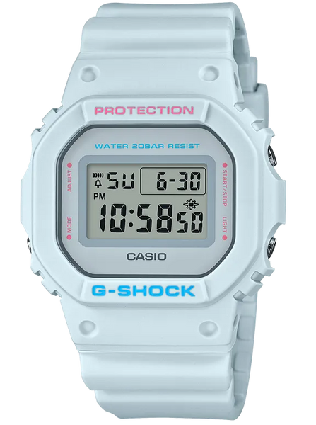 G-Shock DW5600SC-8 Youth Culture Pale Gray Square Face