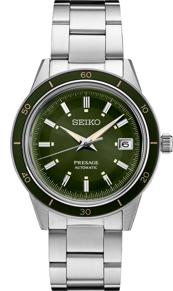 Seiko Presage SRPG07 60's Collection Green Dial