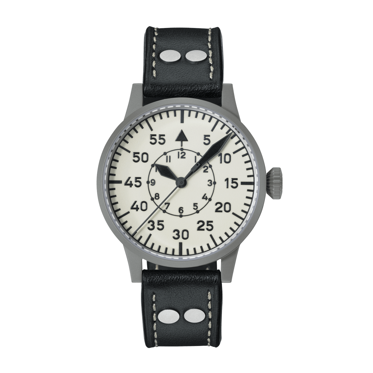 Laco 862154 Wien 39 Pilot Watch Original Automatic Lume Dial