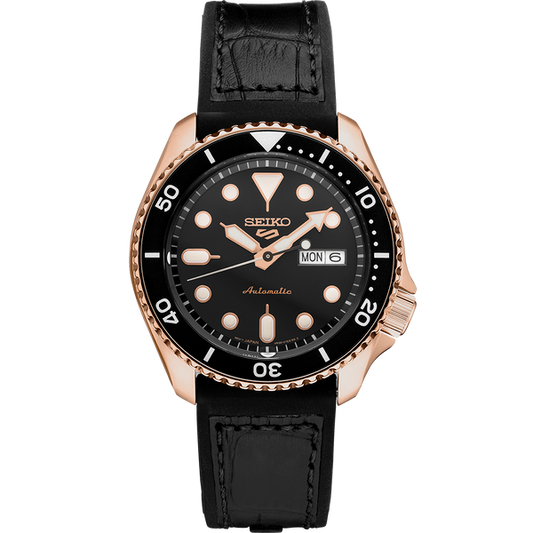 Seiko 5 SRPD76 Automatic Sports Rose Gold