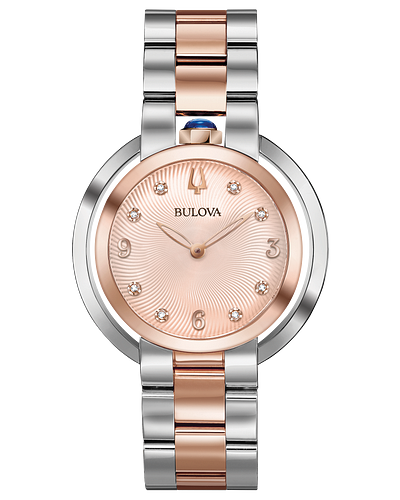 Bulova 98P174 Rubaiyat Rose Gold Stainless Steel