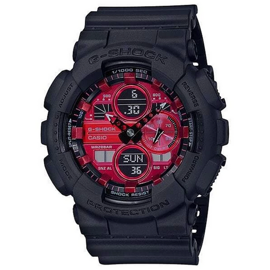 G-Shock GA140BMC-1A Ana-Digi Red Dial