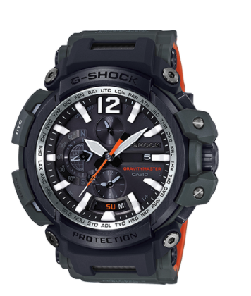 Casio G-Shock Aviation GPS Hybrid Gravity Master Bluetooth GPW2000-3A