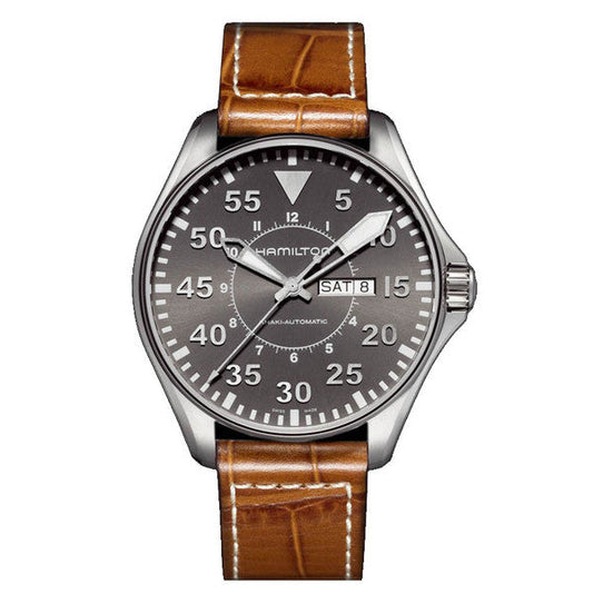 HAMILTON KHAKI AVIATION PILOT AUTO H64715885