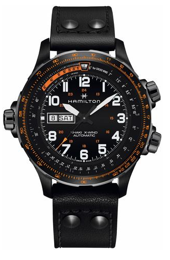 Hamilton KHAKI AVIATION X-WIND AUTO DAY DATE-H77785733