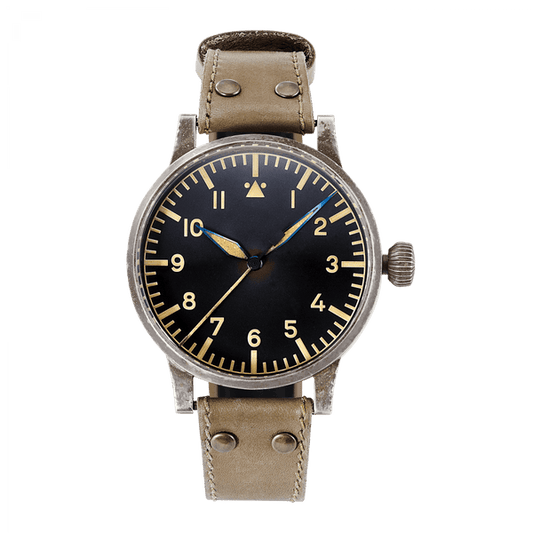 Laco Pilot Watch Original REPLIKA 55 ERBSTUCK 861940 // Preowned