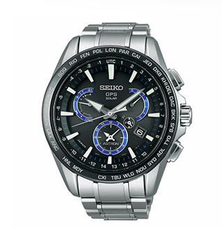 Seiko Astron GPS Solar Duel Time SSE107
