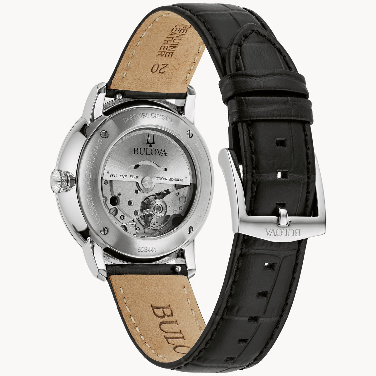 Bulova 96B441 Hudson Realms of Elegance Automatic Sapphire