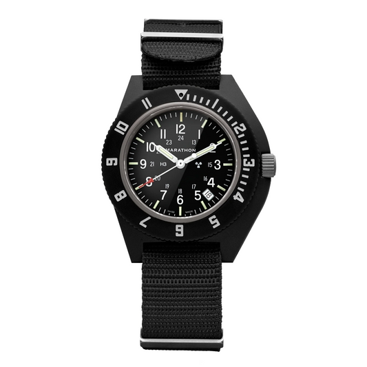 Marathon WW194013BK-0117 41mm Black NAV-D Type II Pilot's Quartz