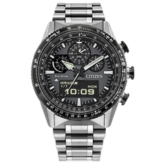 Citizen JV2006-55H Promaster Skyhawk U830 Gray Dial Stainless Steel Eco-Drive