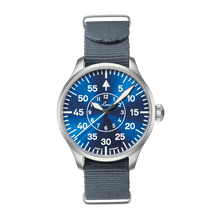 Laco 862103 Pilot Watches Basic Aachen Blaue Stunde 39 Automatic Blue Dial
