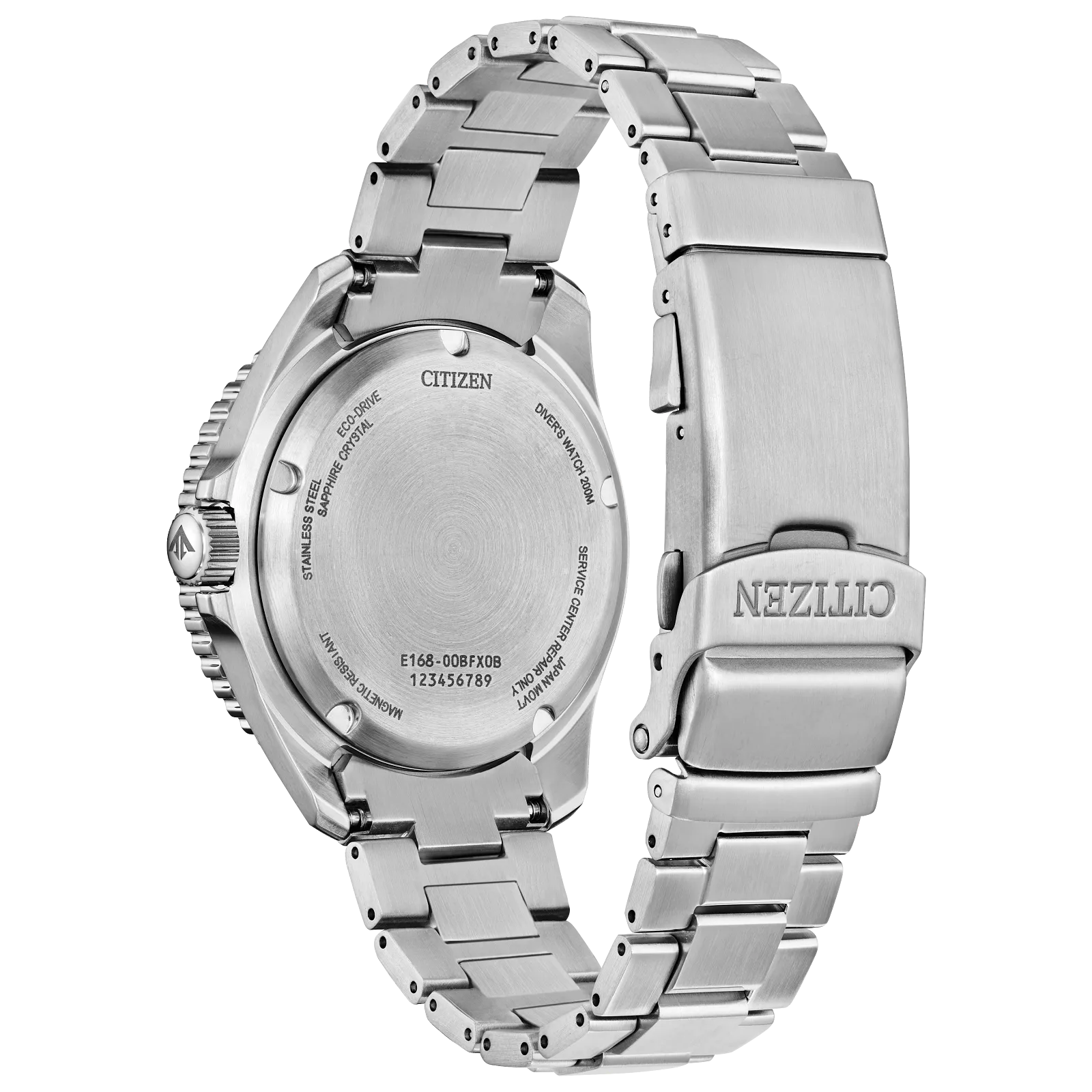 Citizen BN0260-54L Promaster Dive Blue Dial 200m Eco Drive Stainless Steel