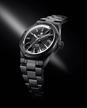 Nivada Grenchen 68004A77 F77 Black Ceramic Braided Dial Automatic