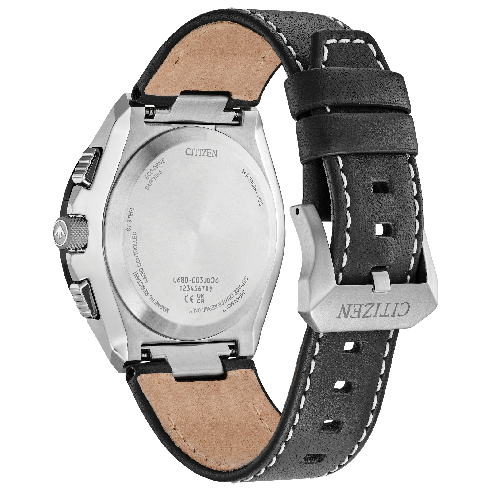 Citizen JY8149-05E Promaster Skyhawk A-T Leather Black Dial