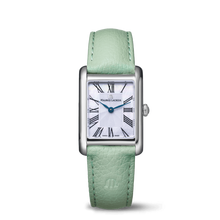 Maurice Lacroix FA1205-SS001-160-5 Fiaba Square Mother of Pearl Dial Mint Strap Ladies