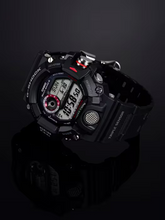 G-Shock GW9400-1 Master of G Land Rangeman Triple Sensor Black Red Resin