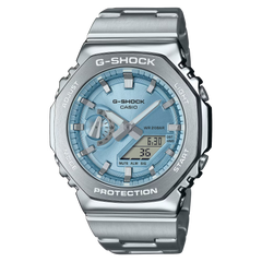 G-Shock GM2110D-2A G-STEEL 2100 Series Ice Blue – Arizona Fine Time