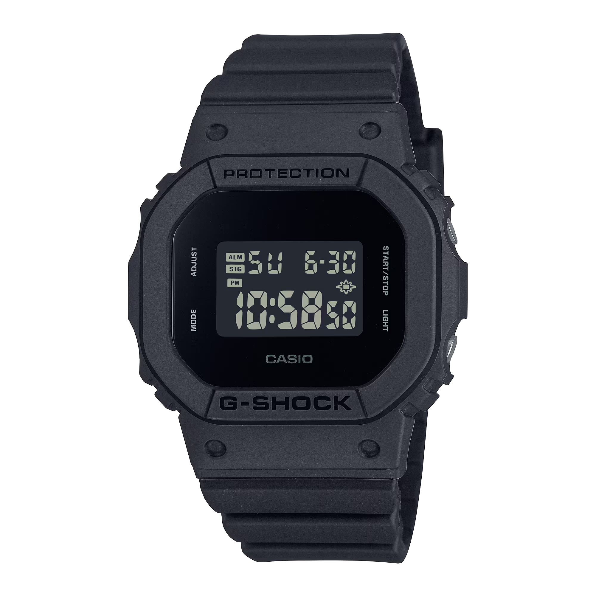 G-Shock GMDS5610BB-1 Digital Street-Smart Black Square Ladies
