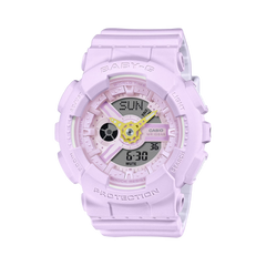 G-Shock BA110AH-6A BABY-G Soft Pastel Colors Purple Ana-Digi Ladies