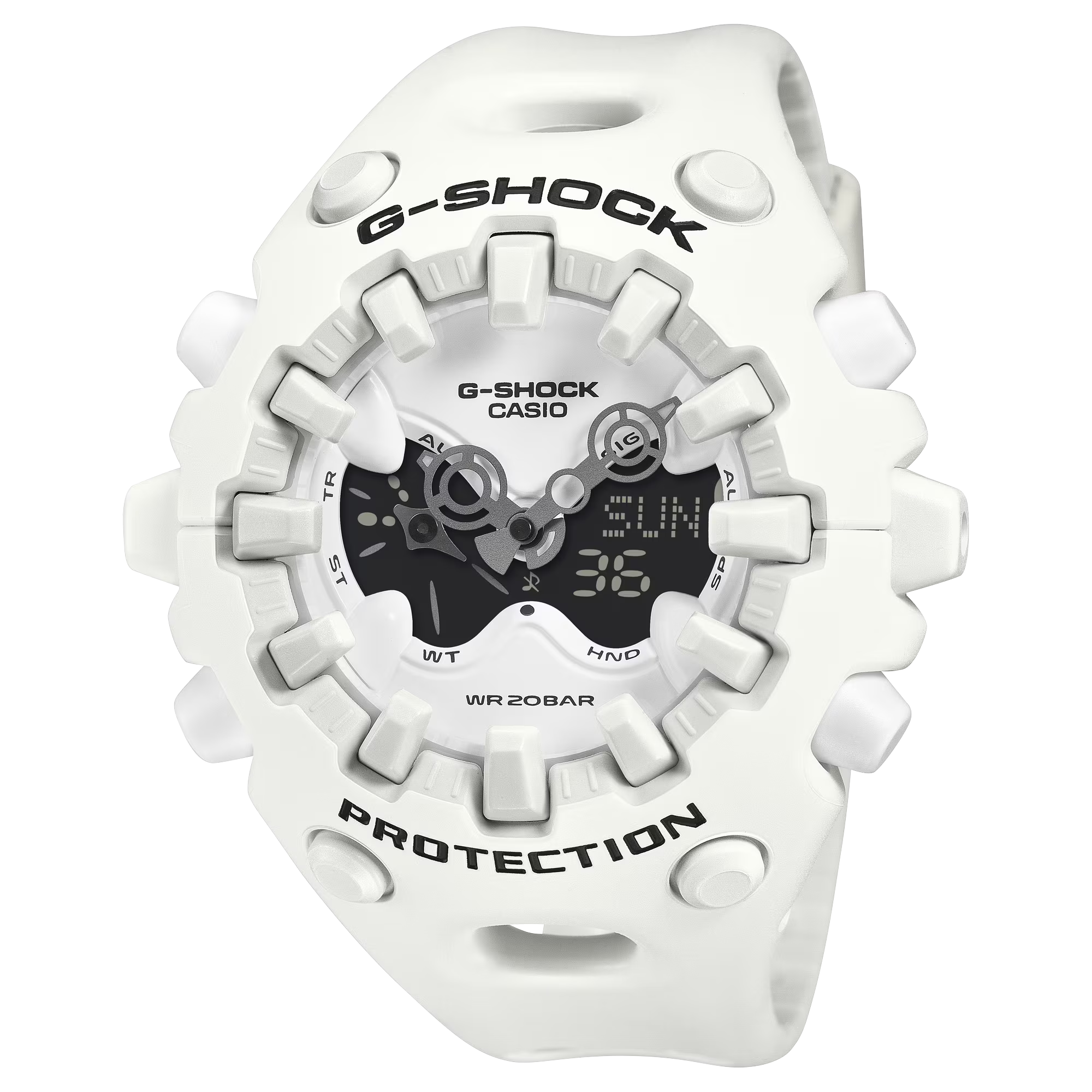 G-Shock GAV01-7A Big Case White Shock Release Ana-Digi 10-Year