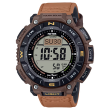 G-Shock PRG340L-5 Pro Trek Triple Sensor Solar Powered Bio-Resin Brown