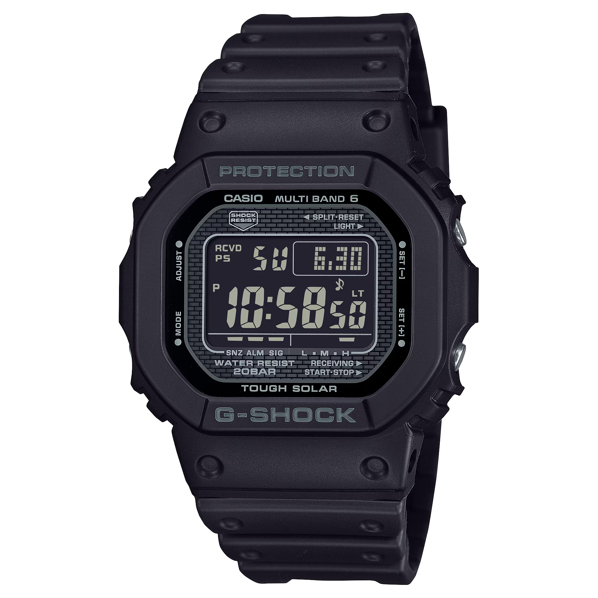 G-Shock GW5000HS-1 Tough Solar Multi-Band 6 Digital Black Square