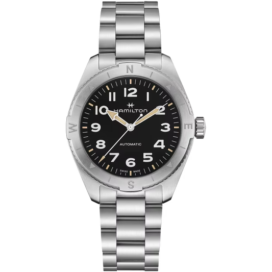 Hamilton H70315130 Khaki Field Expedition Automatic 41mm Black Dial // Pre-Owned