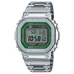 G-Shock GMWB5000D-3 Full Metal Square Green Positive Display