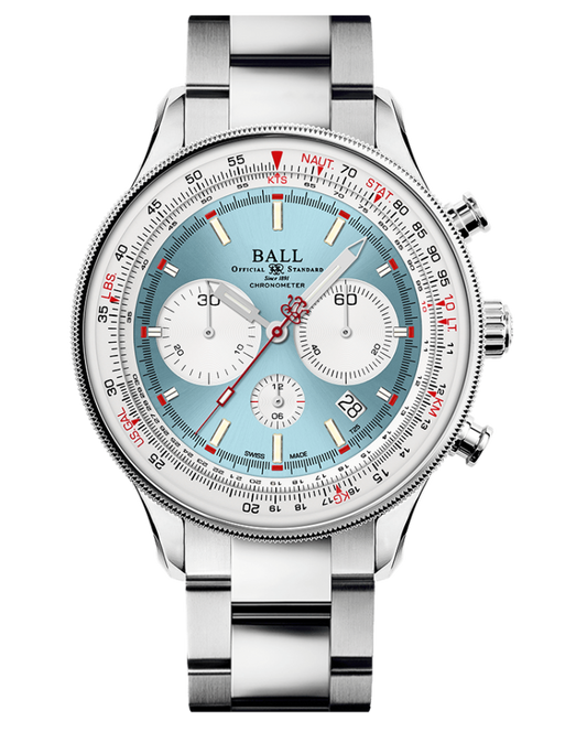 Ball CM3188D-S1CJ-IBE Engineer Master II Normandy Ice Blue 44mm Chronograph