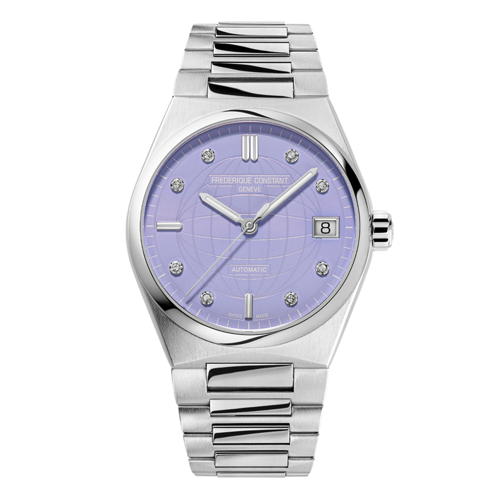 Frederique Constant FC-303LPD2NH6B Highlife Ladies Automatic Lavender Dial