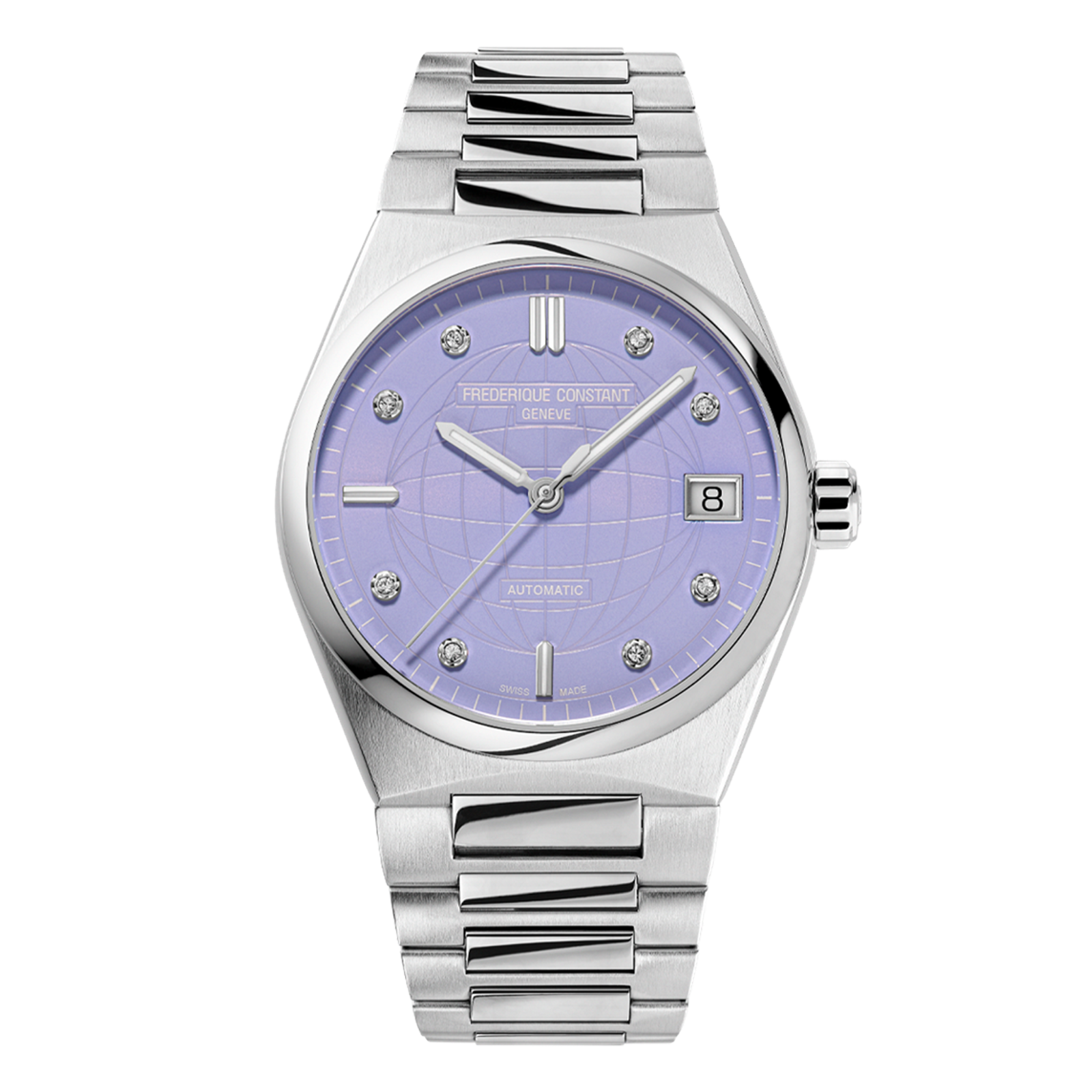 Frederique Constant FC-303LPD2NH6B Highlife Ladies Automatic Lavender Dial