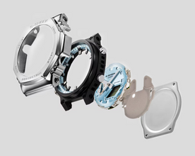 G-Shock GM2110D-3A1 G-STEEL 2100 Series Casioak Green Dial Ana-Digi