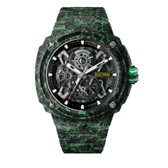 Tsar Bomba TB8401CF Electron-Full Carbon Fiber Edition Green Automatic