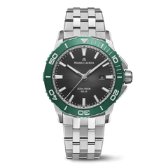Maurice Lacroix PT1008-SSL52-330-1 Pontos S Solar Green Bezel 42mm
