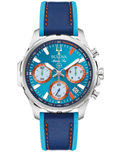 Bulova 96B460GP E1 Team Miami GP Marine Star Limited Edition Blue