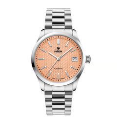 Tutima Glashutte 6705-04 Ladies Sky Peach Fuzz 34mm Stainless Steel Automatic