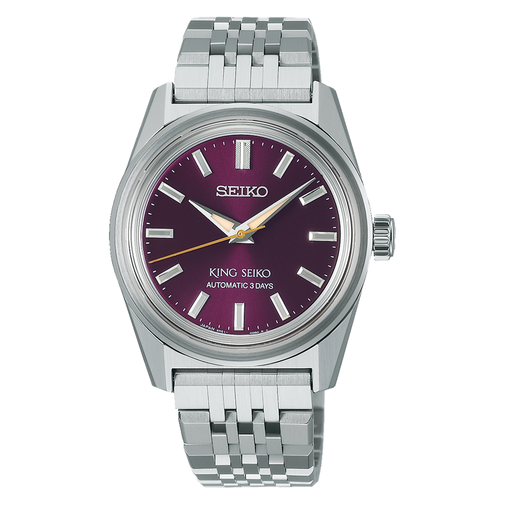 Seiko SPB461 King Seiko KSK Burgundy Purple Dial Automatic 36mm